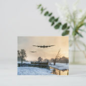 冬の爆撃機 ポストカード (スタンド正面)