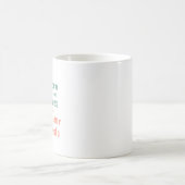 冬の物語はクリスマスを告げる 糸とお話 コーヒーマグカップ (中央)
