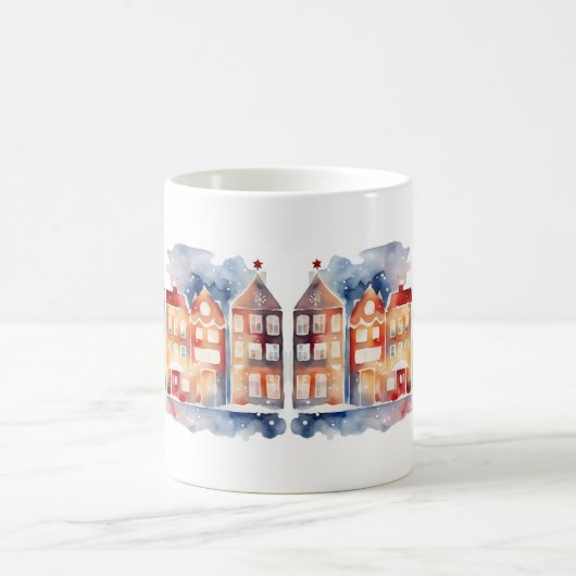 冬の物語:休日Tと職人技のコーヒーマグ コーヒーマグカップ (中央)