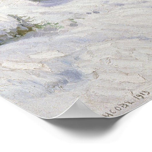 冬の物語， 1913 ポスター (角)