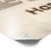 冬の犬 フォトプリント            (角)