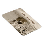 冬の犬 マグネット (右側)