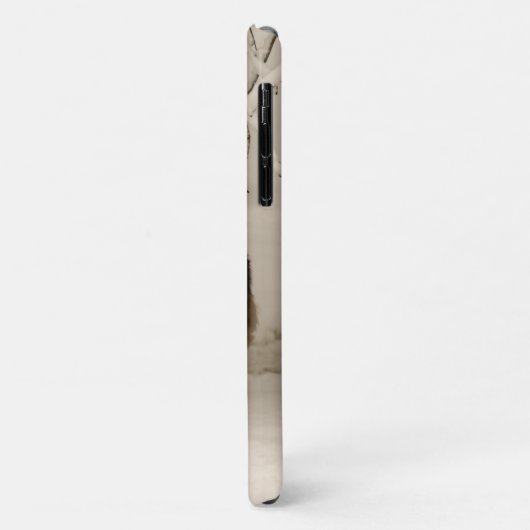 冬の犬 Case-Mate iPhoneケース (裏面/左)