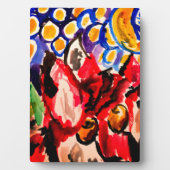 冬の狐 フォトプラーク (正面)