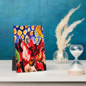 冬の狐 フォトプラーク (側面)