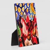 冬の狐 フォトプラーク (側面)