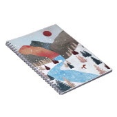 冬の狩りキツネ ノートブック (右側)