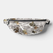 冬の狩猟用迷彩ルック ファニーパック (レイダウン)