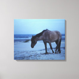 冬の独ウマ科の定 キャンバスプリント