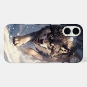 冬の狼 Case-Mate iPhoneケース (裏面 (横))