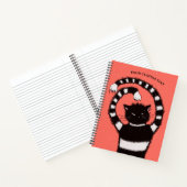 冬の猫好き ノートブック (内部)