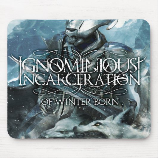 冬の生まれるマウスマットの不名誉な監禁 マウスパッド (正面)