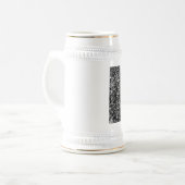 冬の生垣 ビールジョッキ (正面左)