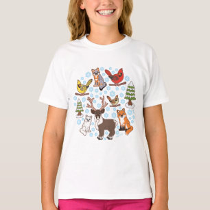 冬の生活 Tシャツ