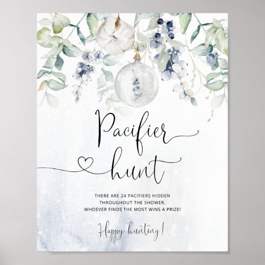 冬の男女兼用居心地の良い狩りゲーム ポスター (正面)