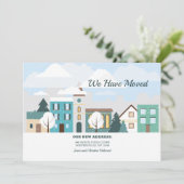 冬の町が引っ越しの発表 招待状 (スタンド正面)