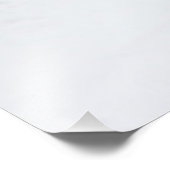 冬の白い雪のフィールドでボタンバックディアー フォトプリント            (角)