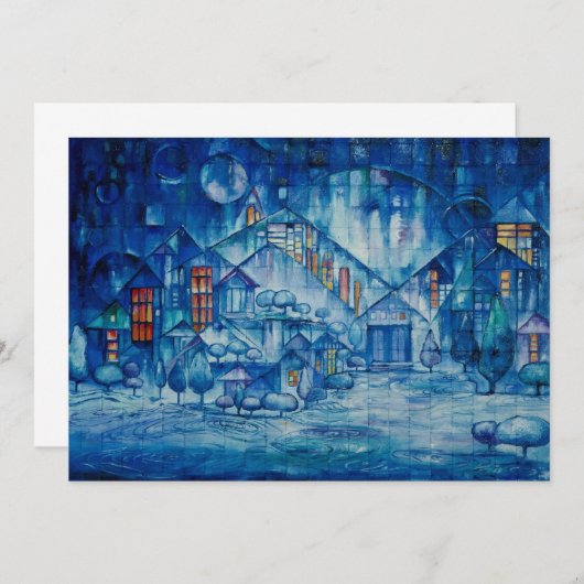 冬の白熱招待状 招待状 (正面/裏面)