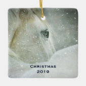 冬の白馬の写真|過去記事 セラミックオーナメント (正面)