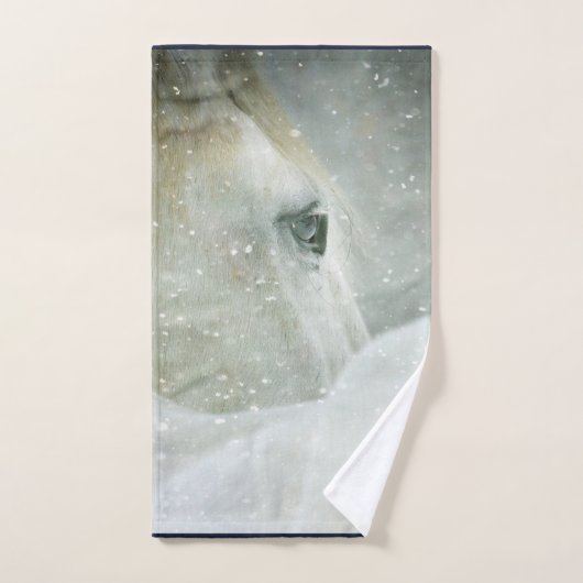 冬の白馬の写真|過去記事 バスタオルセット (ハンドタオル)