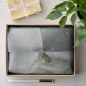 冬の白馬鳥写真 薄葉紙 (ギフト)