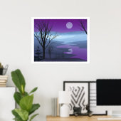 冬の眠り ポスター (ホームオフィス)