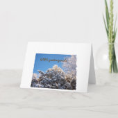 冬の瞬間 カード (裏面)