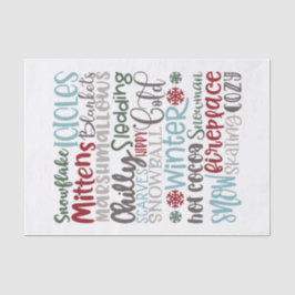 冬の瞬間 薄葉紙