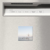 冬の磁石の雪の風車 マグネット (インサイチュ (食洗機))