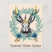 冬の祝至はこの方法 ポストカード (正面)