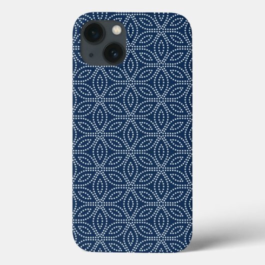 冬の神聖なジオメトリパターン Case-Mate iPhoneケース (裏面)