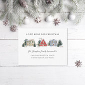 冬の移動 シーズンポストカード