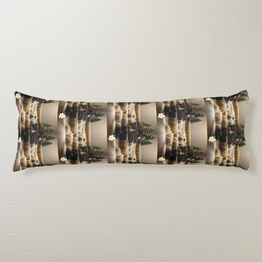 冬の穏やかな風景 ボディピロー (正面)