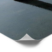 冬の穏やかな ポスター (角)