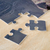 冬の空の下でスイスのベットメラルプ。 ジグソーパズル (側面)