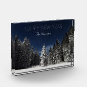 冬の空カスタム文字のフォトブロック フォトブロック (左)