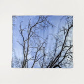 冬の空 タペストリー (正面(横))