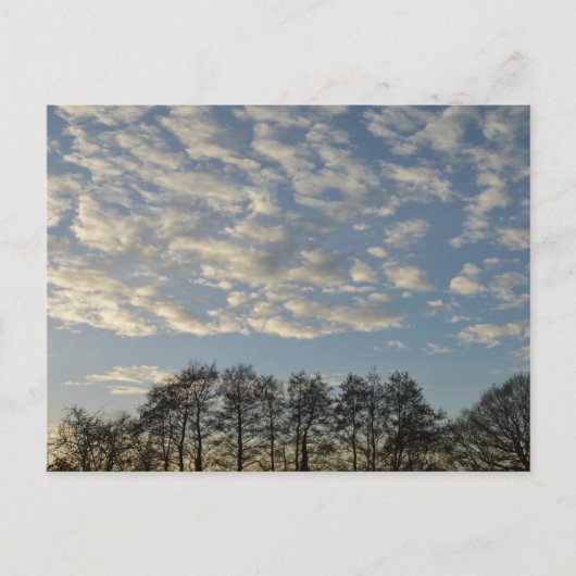 冬の空 ポストカード (正面)