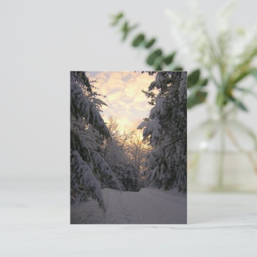 冬の空 ポストカード (スタンド正面)