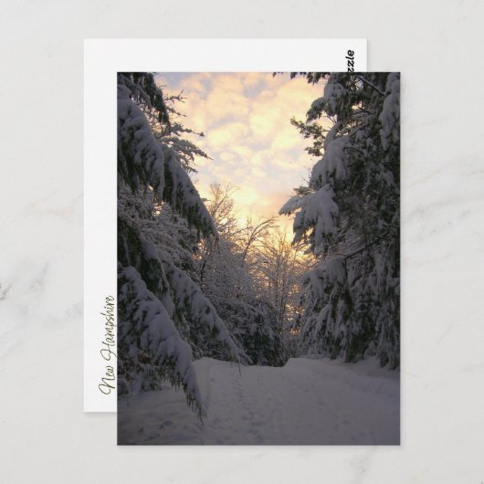 冬の空 ポストカード (正面/裏面)