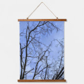 冬の空 吊り下げ型タペストリー (正面)