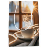 冬の窓でコーヒー ミディアムペーパーバッグ (正面)