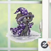 冬の窓にしがみついている金属片ウィルバー ウィンドウサイン (ホーム)