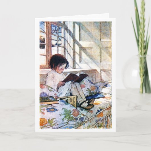 『冬の窓』 カード (正面)