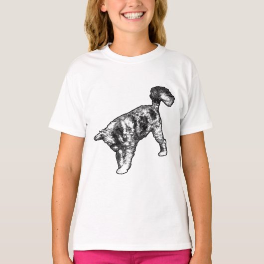 冬の笑顔で走ろう Tシャツ (正面)