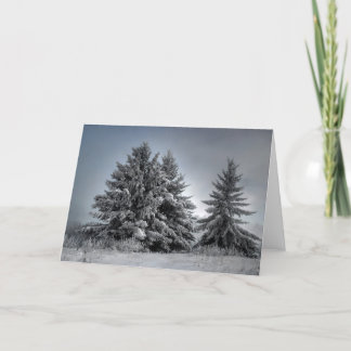 冬の精神で カード