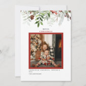 冬の紅葉フォトクリスマモダンス (正面)