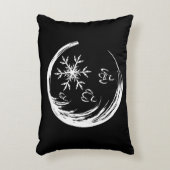 冬の紋章 アクセントクッション (正面(垂直))