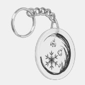 冬の紋章 キーホルダー (正面左)