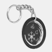 冬の紋章 キーホルダー (正面左)